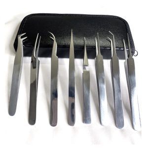 Salon-quality Lash Extension Tweezers Set