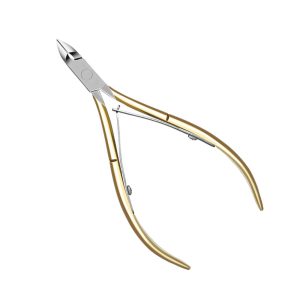 Cuticle nippers with hand-sharpened blades